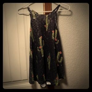 Cactus tank top.